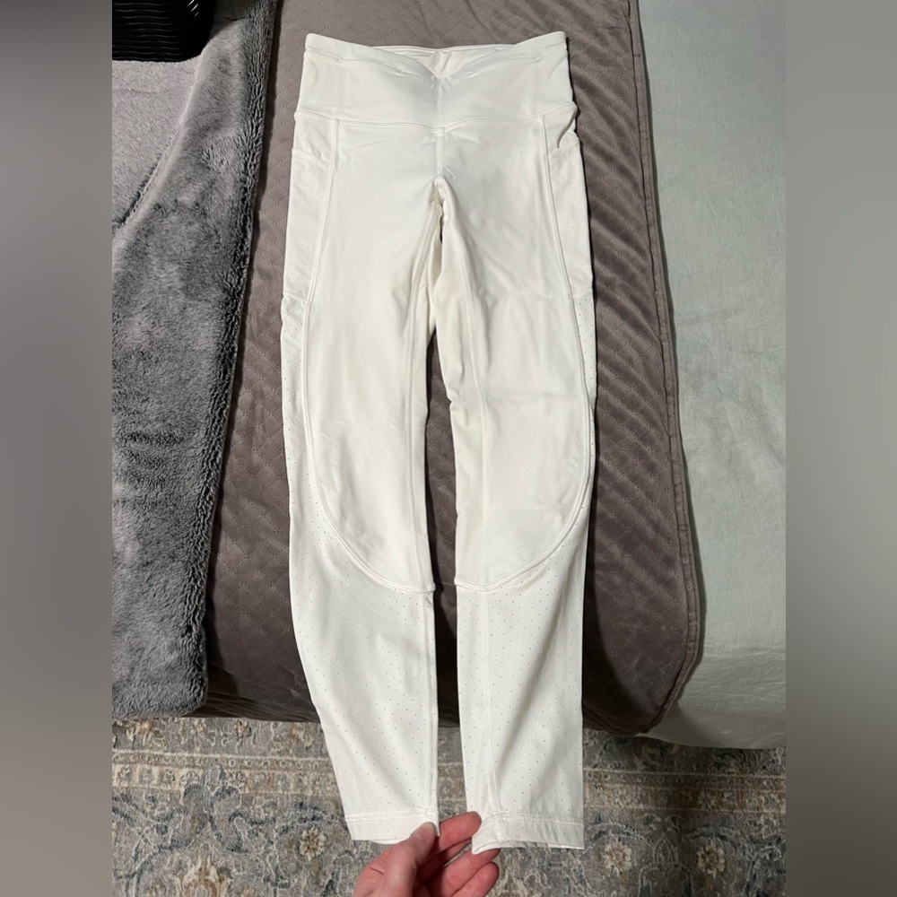 Lululemon white leggings